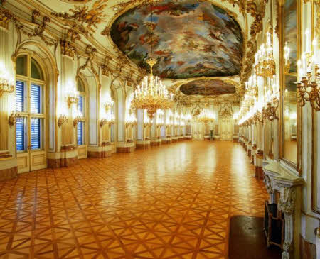 Castelo de Schnbrunn - A Grande Galeria