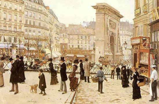 Paris au Belle Epoque - Porte St. Denis